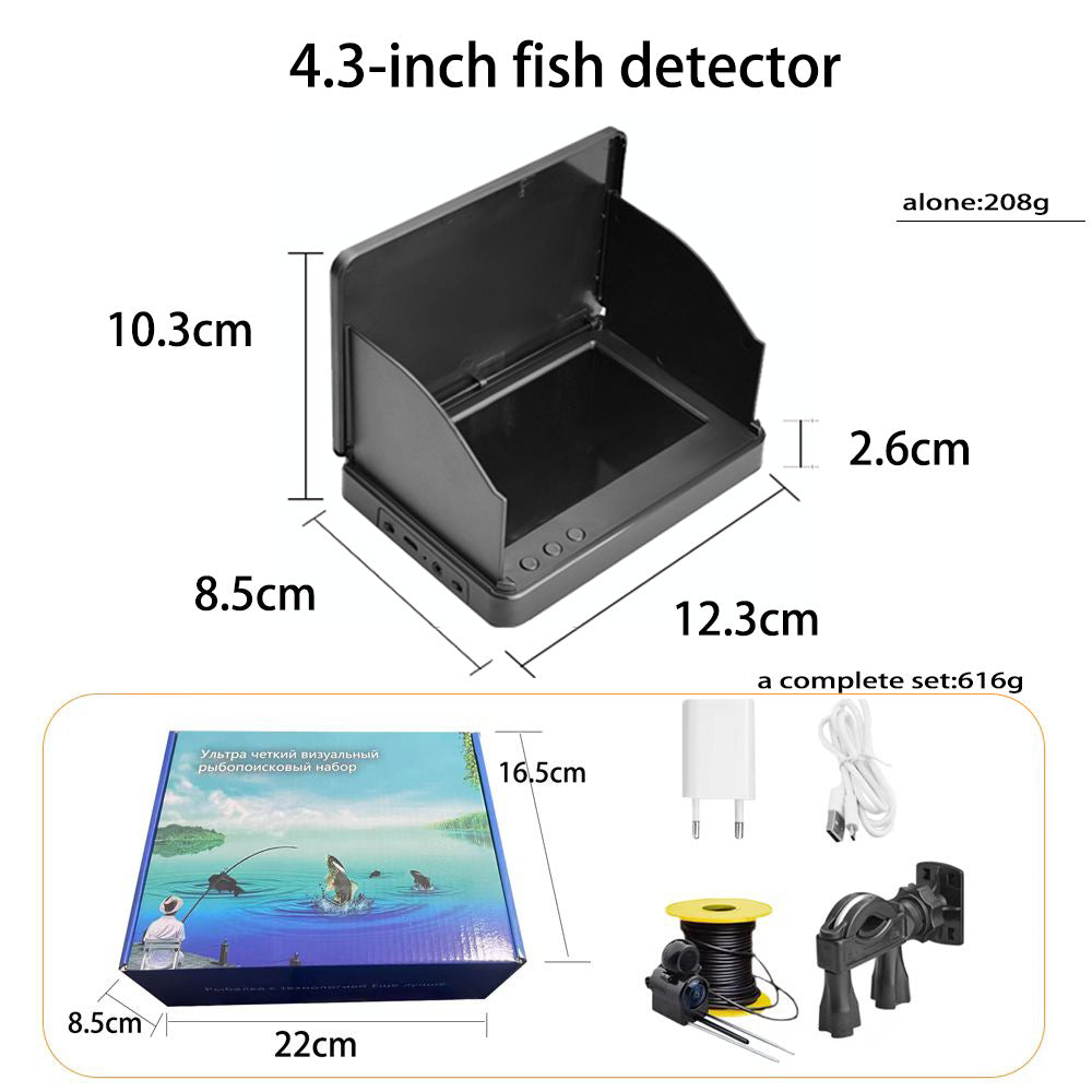 Underwater Fish Finder with Visual Display