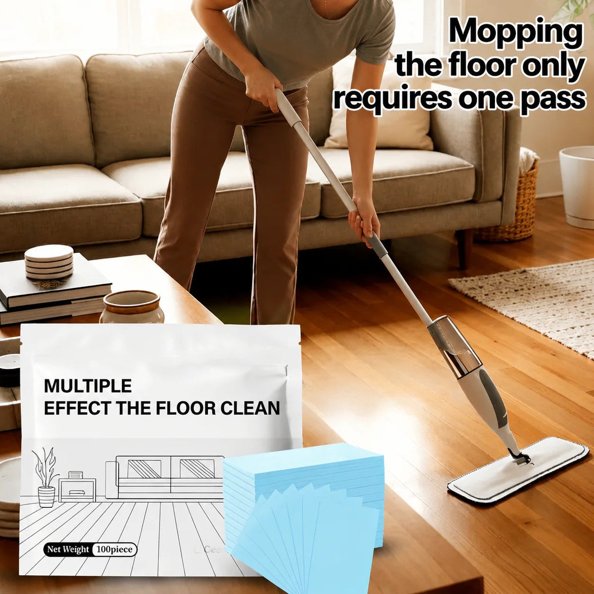 🔥Last Day 49% Off🦠Multi-Surface Antibacterial Cleaner For Hardwood, Tile & Laminate🏡