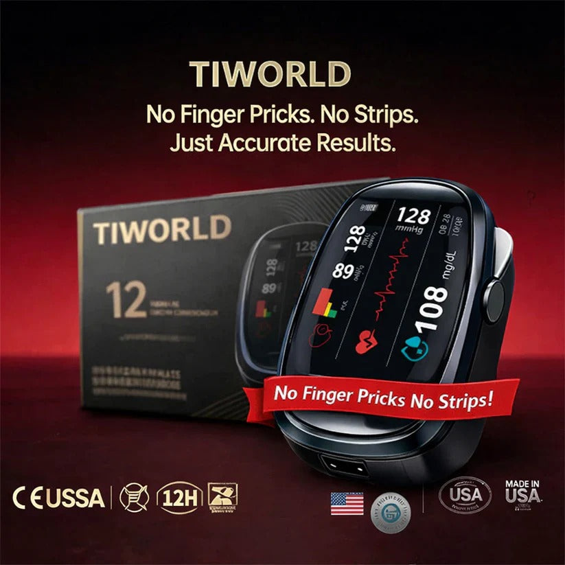 Non-Invasive Smart Blood Sugar Tracking Device 99.9% Accuracy