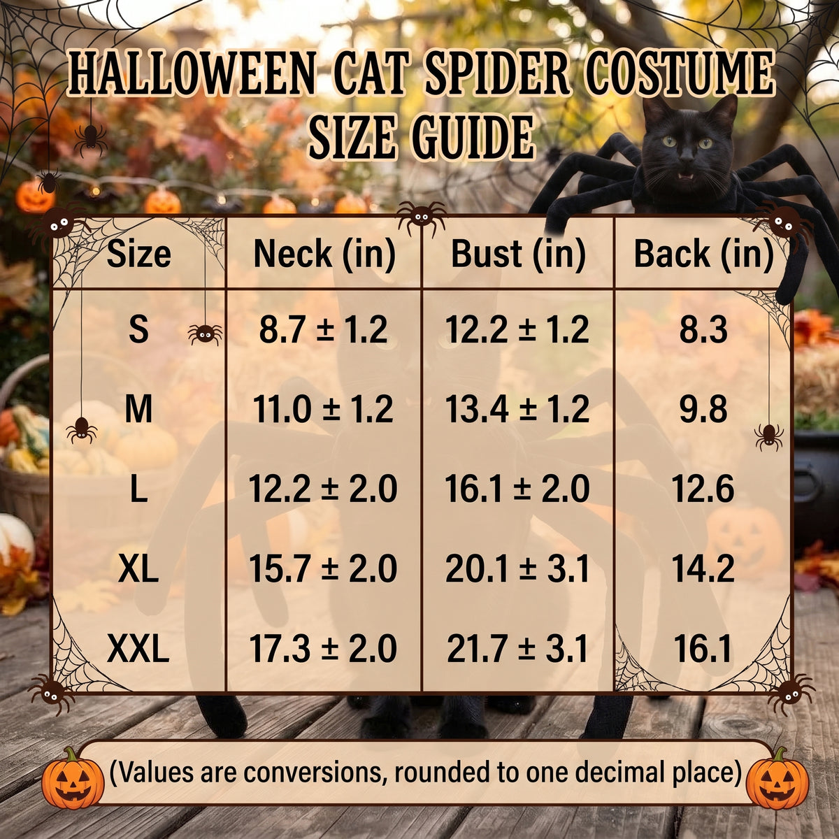 Halloween Spider Costume for Cats & Dogs