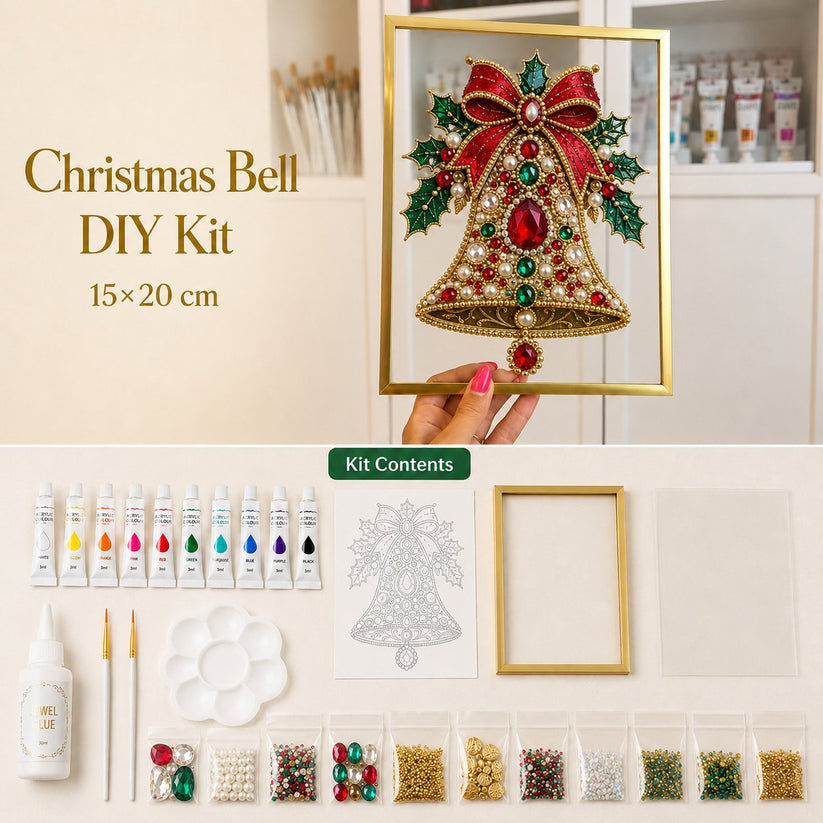 DIY Jeweled Christmas Tree Art Kit