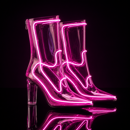 The Illuminated Cowboy Boots | Glow Girled