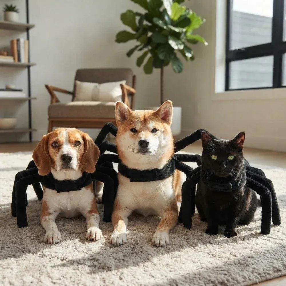 Halloween Spider Costume for Cats & Dogs
