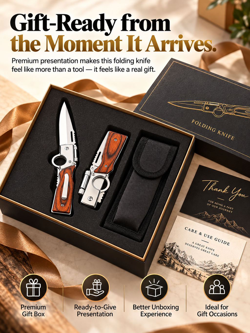 AK47 Flipper Pocket Knife