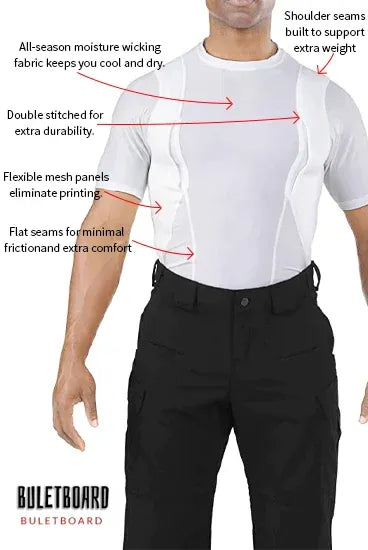 MEN/WOMEN'S CONCEALED HOLSTER T-SHIRT🎉🎉