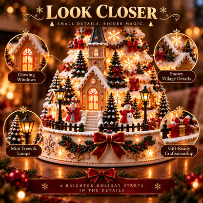 🏆 6,000+ Sold - 🎄Merry Christmas Village Lightscape Tree