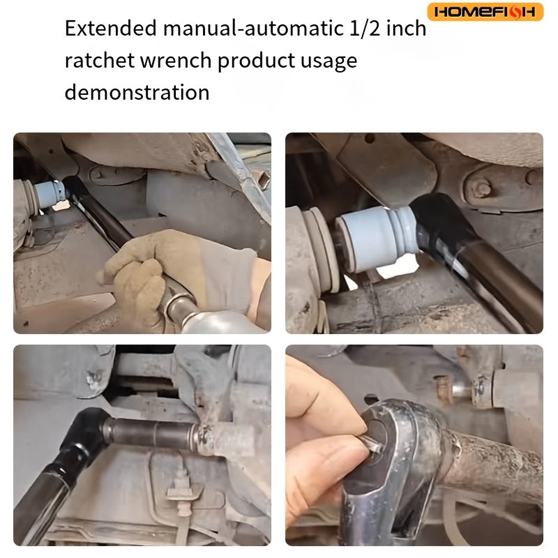 The Ultimate 2-in-1 Ratchet Wrench Set