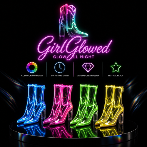 The Illuminated Cowboy Boots | Glow Girled