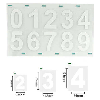 Ghost Anti-Radar Numbers Kit