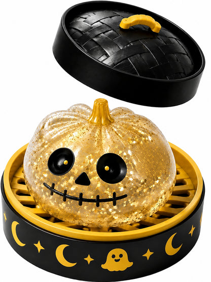 🔥 50% OFF TODAY 🎃 Halloween Steamed Bun Squishy Mystery Box Toy