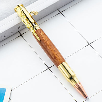 🖊100% Handmade Bolt Action Wooden Bullet Pen