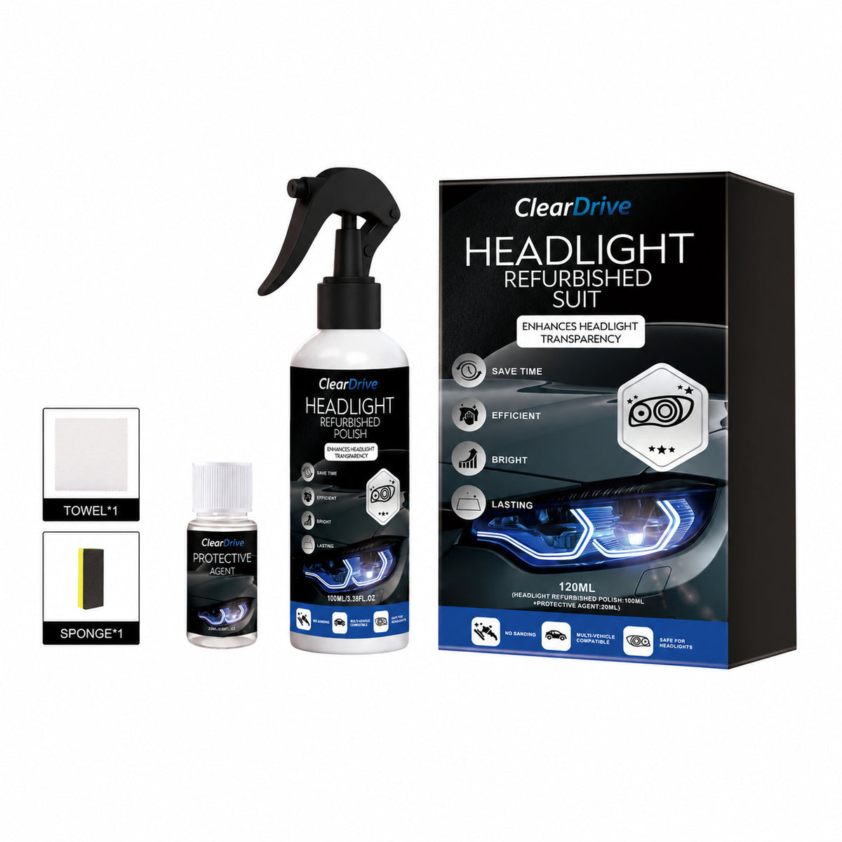Headlight Refurbishment Kit