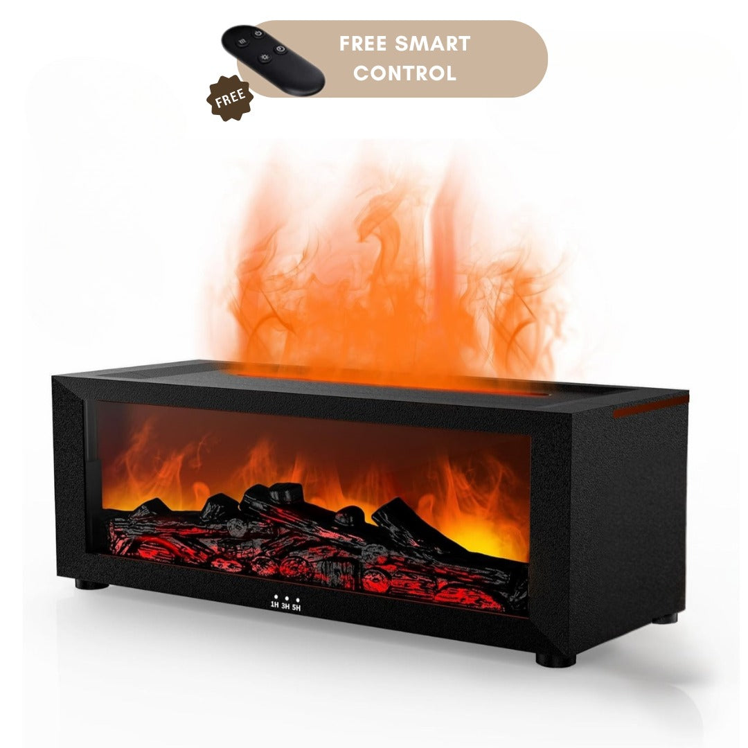 7 Colors Fireplace Flame Fire Oil Diffuser