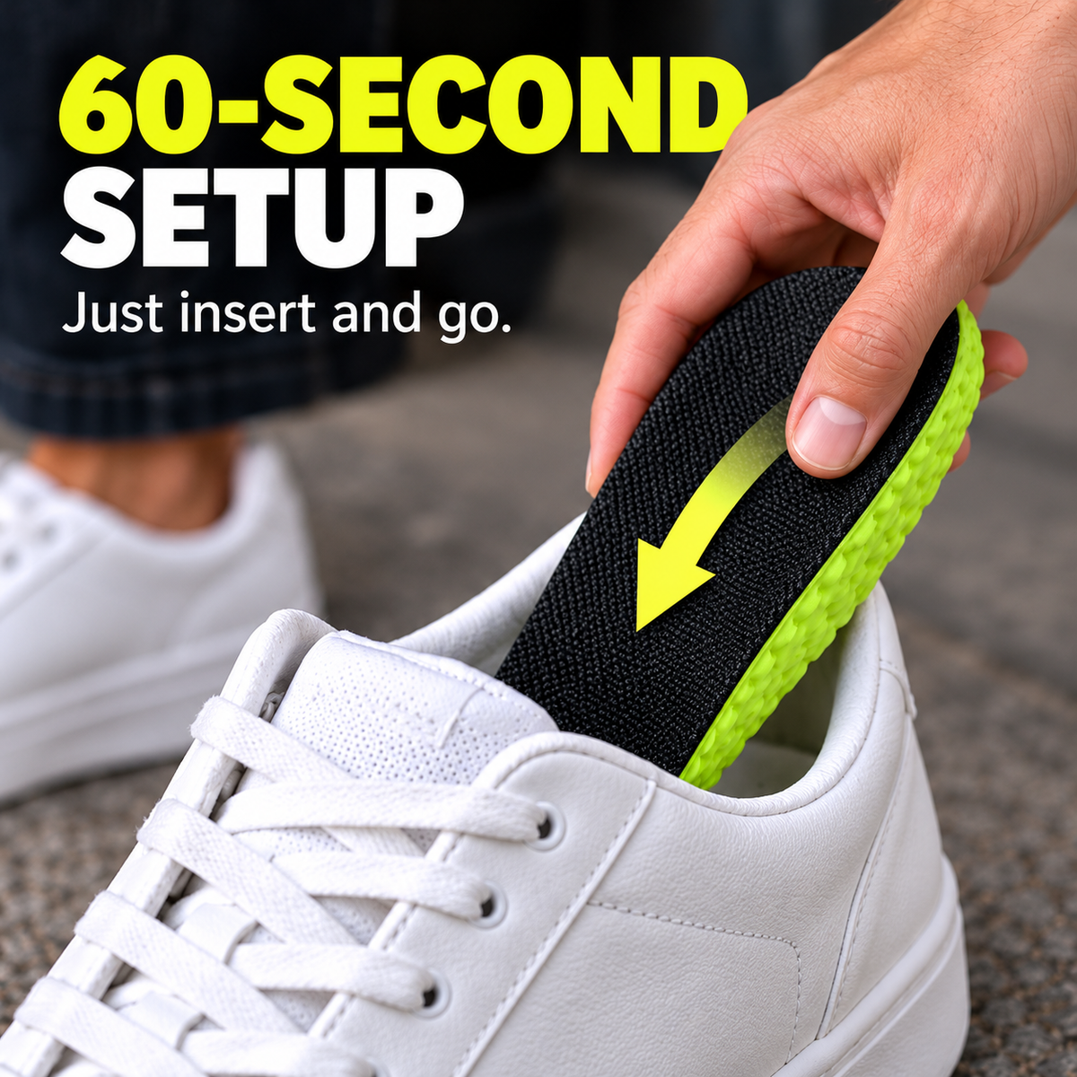 Height-Boost Comfort Insoles