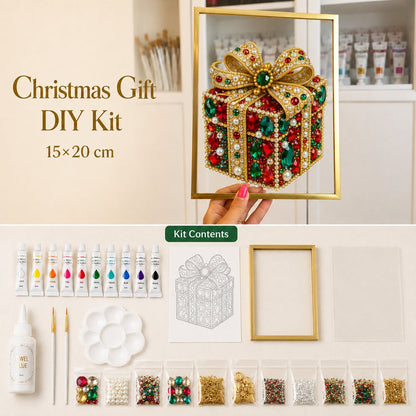 DIY Jeweled Christmas Tree Art Kit