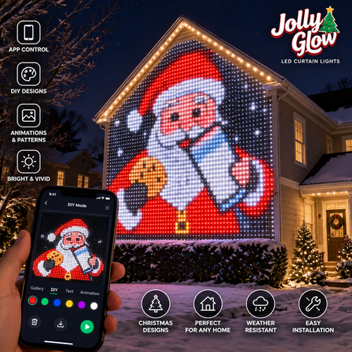 LED Christmas Curtain Lights