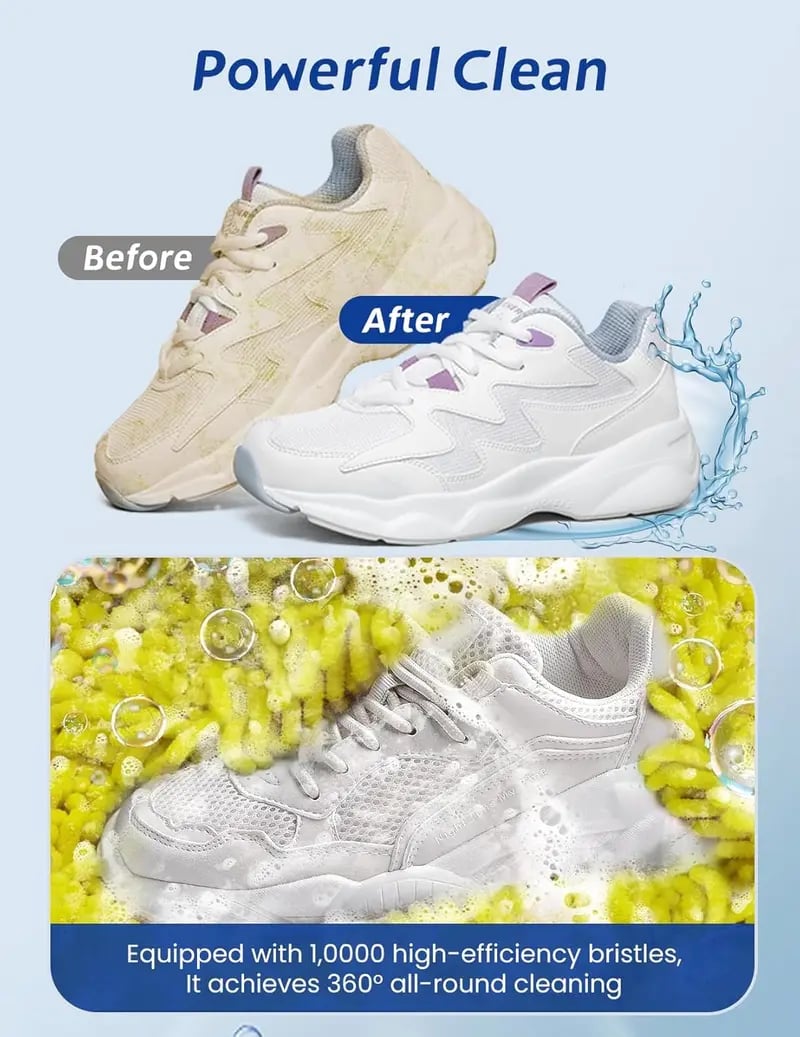 🔥Last Day 49% Off👟Laundry Shoe Washing Bag For Washing Machine🫧