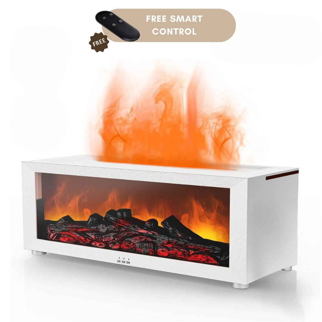 7 Colors Fireplace Flame Fire Oil Diffuser