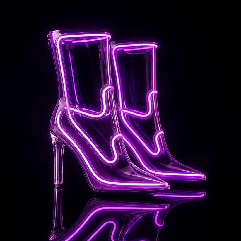The Illuminated Cowboy Boots | Glow Girled