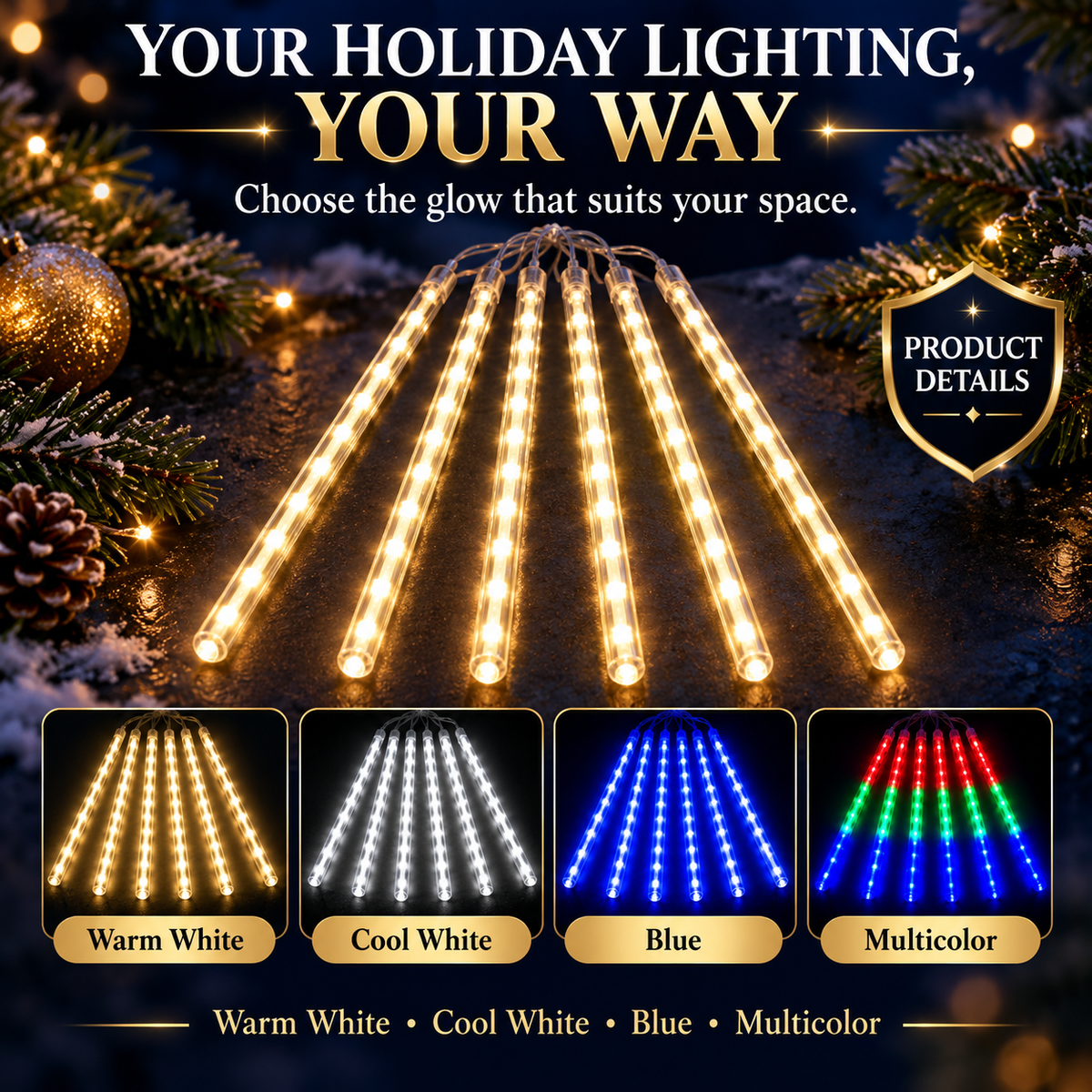 Meteorite LED Lights