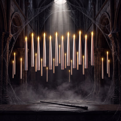 Floating Candles with Magic Wand Remote