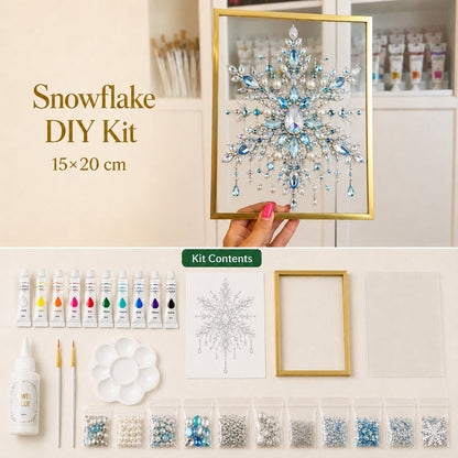 DIY Jeweled Christmas Tree Art Kit