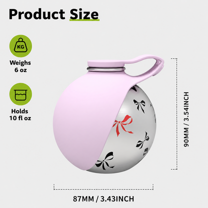 2-in-1 Portable Dog Water Bottle for Small Dogs - Leak-Proof