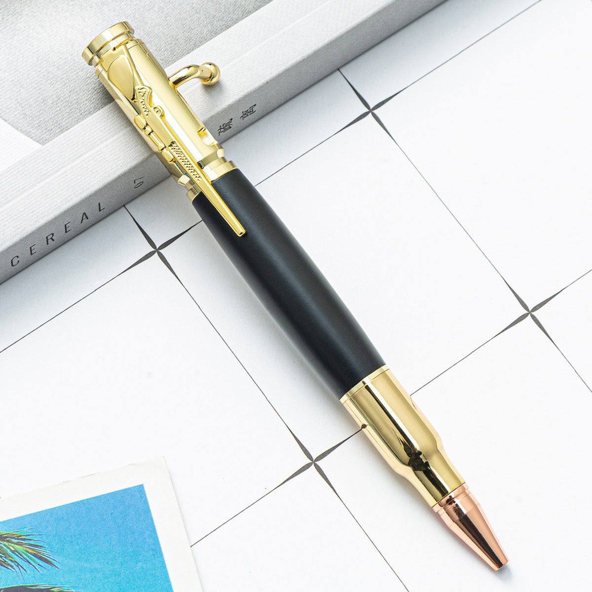 🖊100% Handmade Bolt Action Wooden Bullet Pen