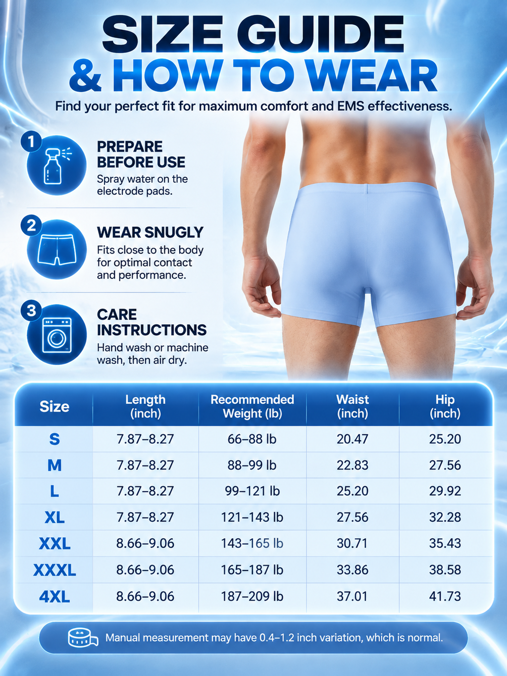 Swirise EMS Boxer Briefs