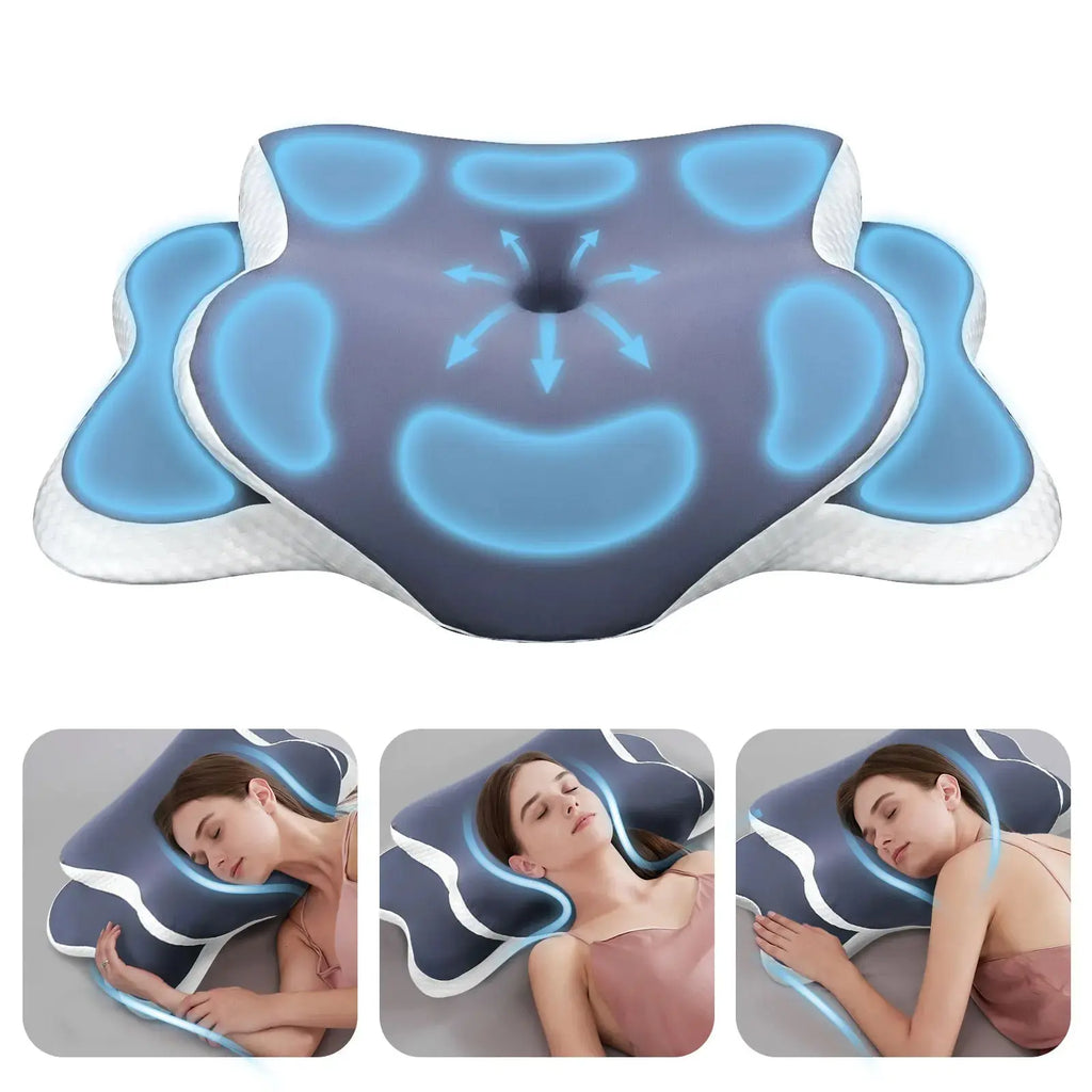 Ergonomic Memory Foam Pillow