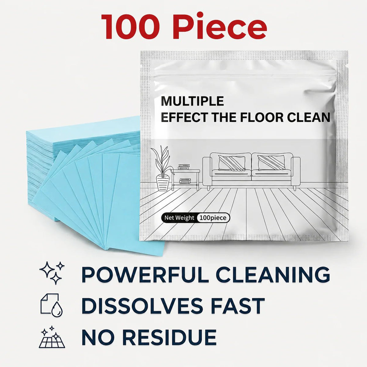 🔥Last Day 49% Off🦠Multi-Surface Antibacterial Cleaner For Hardwood, Tile & Laminate🏡