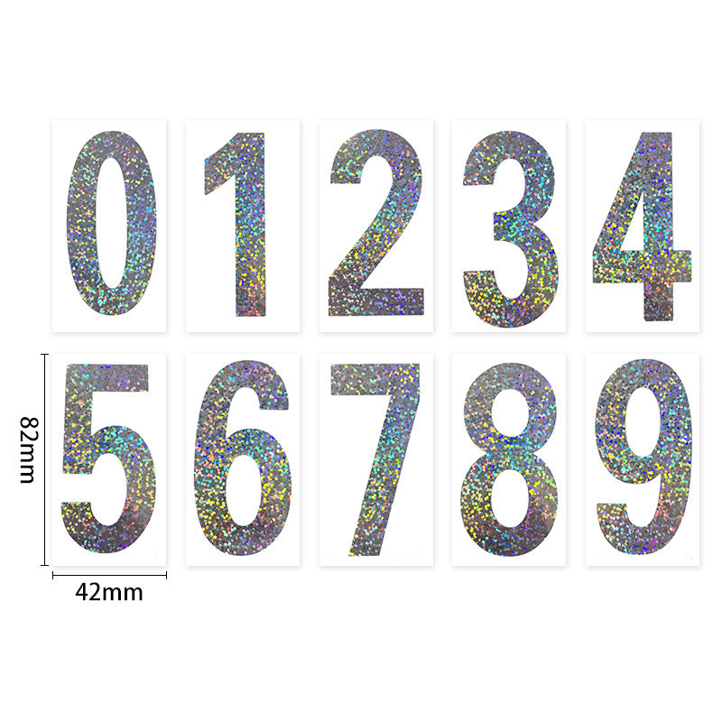 Ghost Anti-Radar Numbers Kit