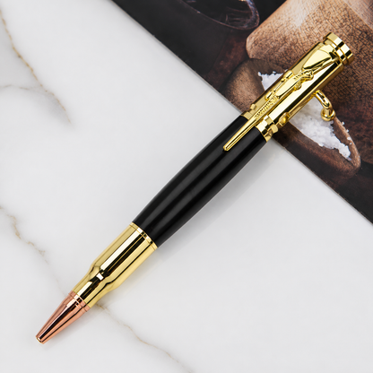 🖊100% Handmade Bolt Action Wooden Bullet Pen