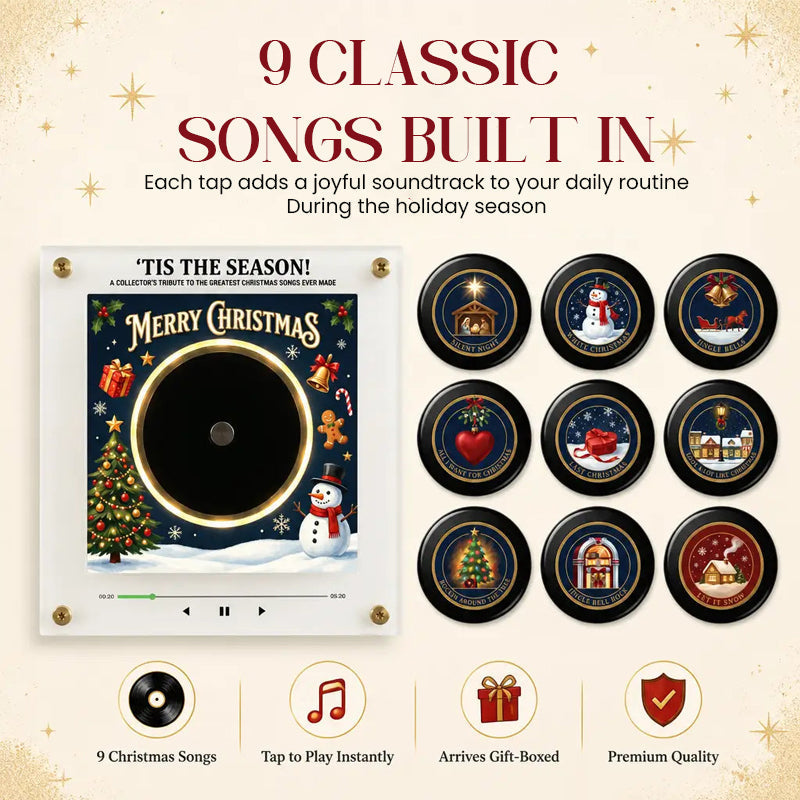 🎄 Christmas Music Fridge Stickers