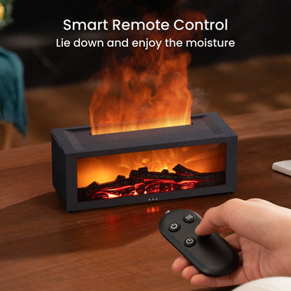 7 Colors Fireplace Flame Fire Oil Diffuser