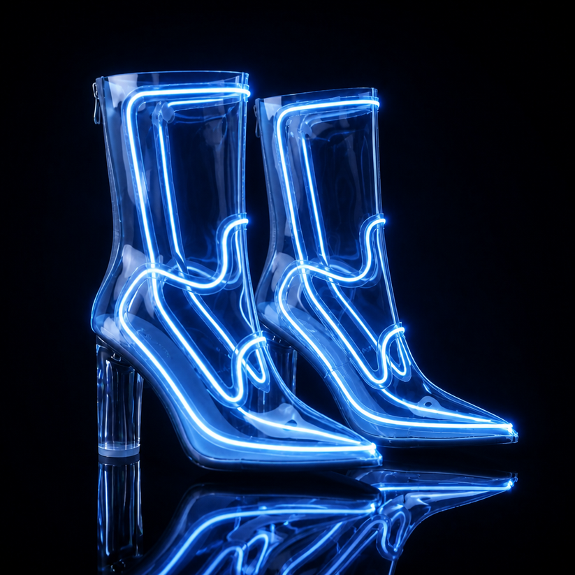 The Illuminated Cowboy Boots | Glow Girled
