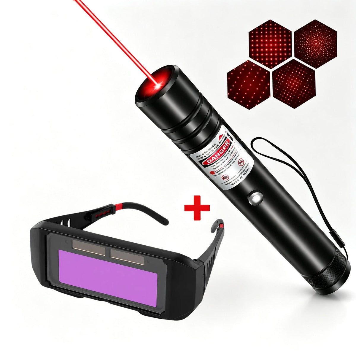 ⚡🔦2026 New Design 120W 900-1100NM Powerful IR Laser Pointer,Professional Tactical & Optical Grade