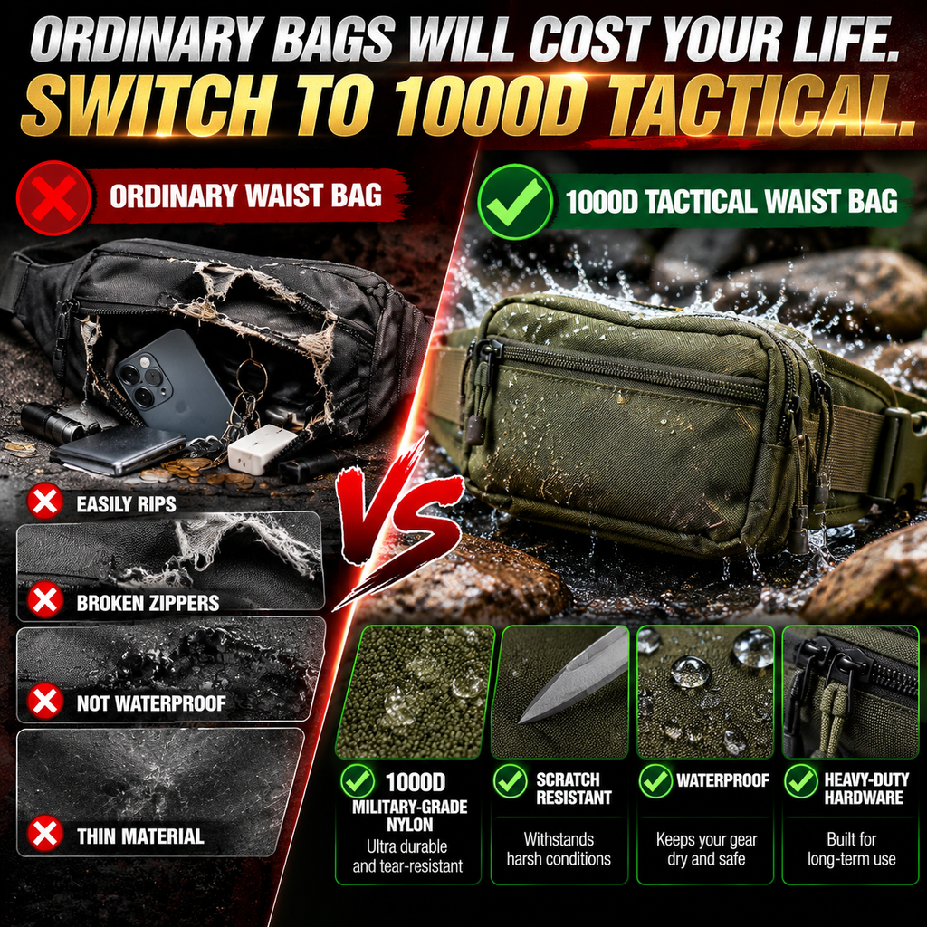 Tactical Concealed Carry Fanny Pack