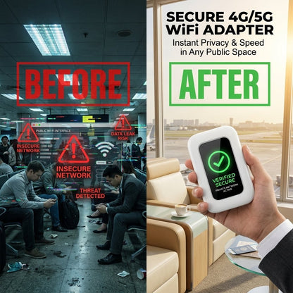 [Global Coverage, Lifetime Free]Unlimited Portable Wi-Fi