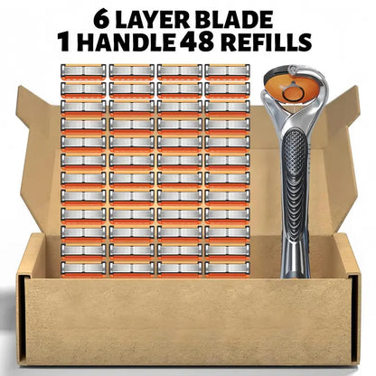 💥Men's Unscented Precision Razor Blade Replacement Handheld Kit🪒