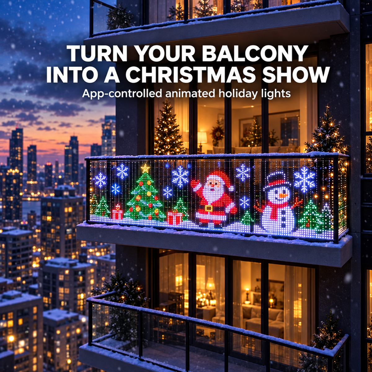 🎅 Christmas Flash Sale – Save 50% on Smart Animated Pixel Lights