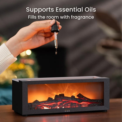 7 Colors Fireplace Flame Fire Oil Diffuser