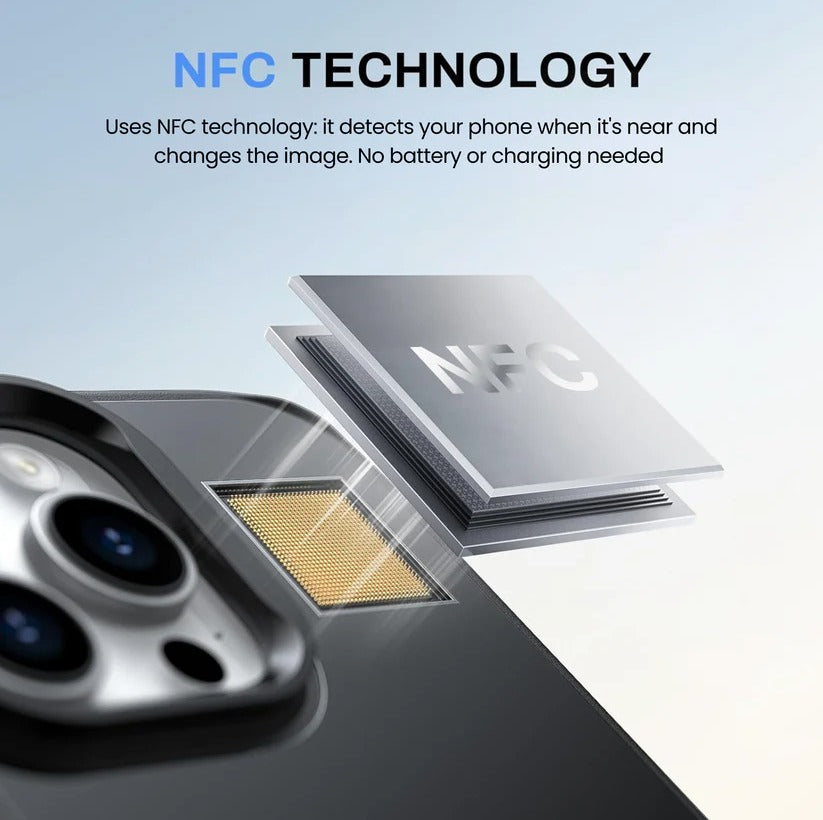 NFC Ink Screen Photo Change Case