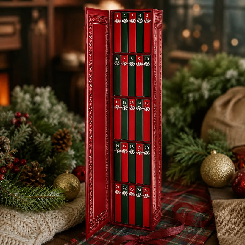 2026 Mini Book Advent Calendar – 24 Christmas Ornaments for Book Lovers
