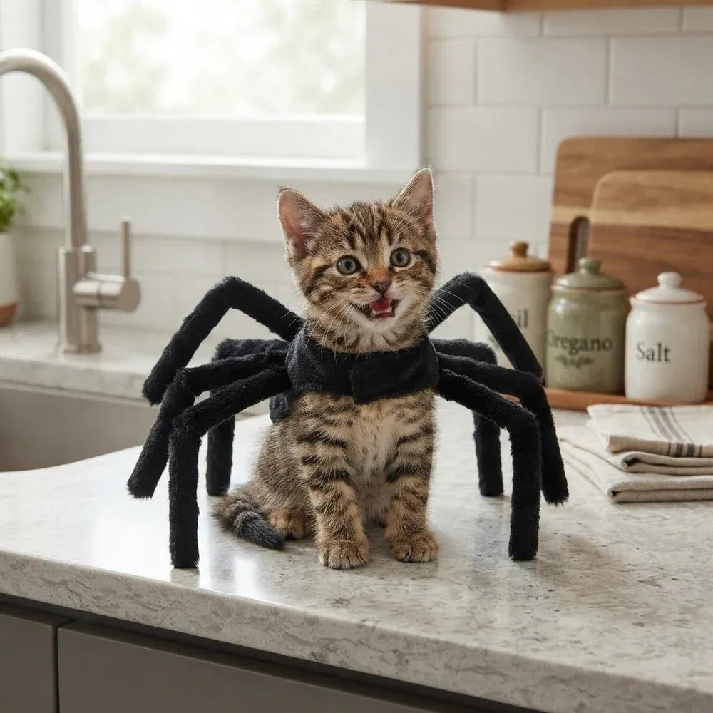 Halloween Spider Costume for Cats & Dogs