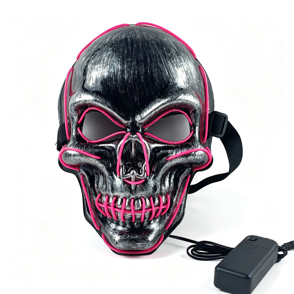 Halloween Cold Light Line Skull Luminous Mask