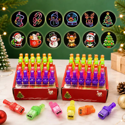 👻 Halloween Finger Projector Rings – LED Party Favors for Kids🎃