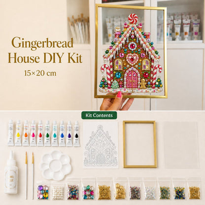 DIY Jeweled Christmas Tree Art Kit