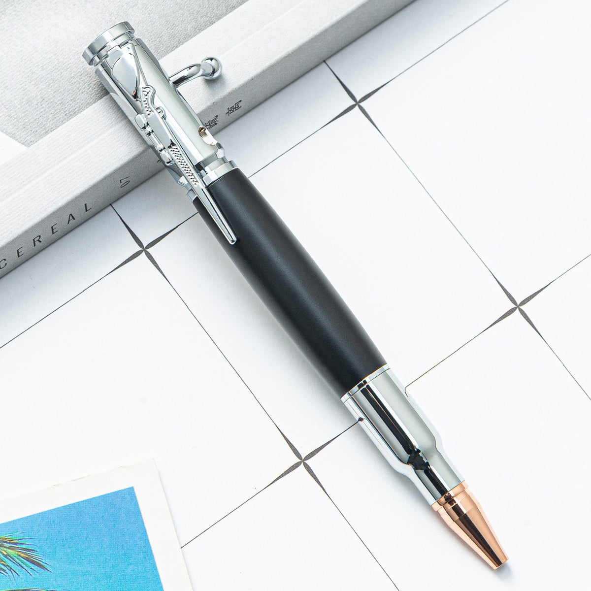 🖊100% Handmade Bolt Action Wooden Bullet Pen
