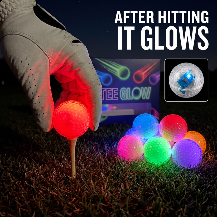 LED Golf Balls - 6 Colours